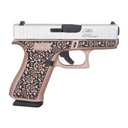 Glock G43X The Rose ACG-57070 by Apollo Custom 9mm, 2-10rd mags, (G77094)