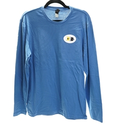 Long Sleeve Briley Logo T-Shirt Blue
