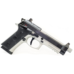 Beretta USA J92XFMSA21TB 92XI SAO Tactical Full Size Frame 9mm Luger 18+1 5.10" Black Steel Threaded Barrel, Black Bruniton Serrated Steel Slide (G84827)