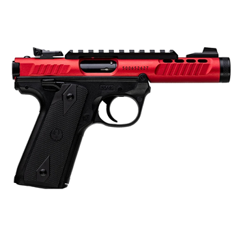 Ruger MKIV 22/45 43962 Red 22LR 4.4" 10-RD (G87722)